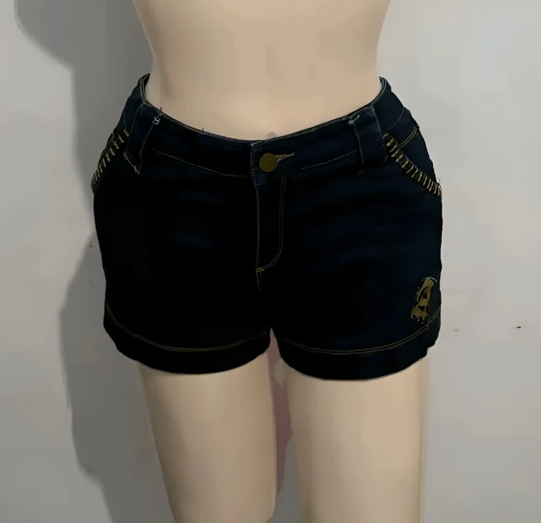 Midnight Blue Denim Short